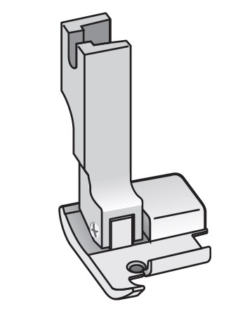 PIED ARTICULÉ BORDEUR 13MM - SIMPLE