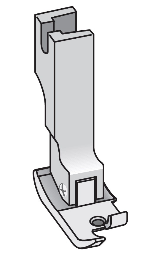 PIED ARTICULÉ BORDEUR 5MM - SIMPLE