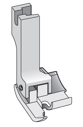 PIED COMPENSÉ POUR GUIDE BORDEUR DE 40, 45 ET 50MM - SIMPLE