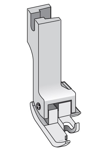 PIED COMPENSÉ POUR GUIDE BORDEUR DE 13 ET 18MM - SIMPLE