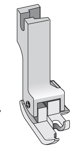 PIED COMPENSÉ POUR GUIDE BORDEUR DE 20 ET 22MM - SIMPLE