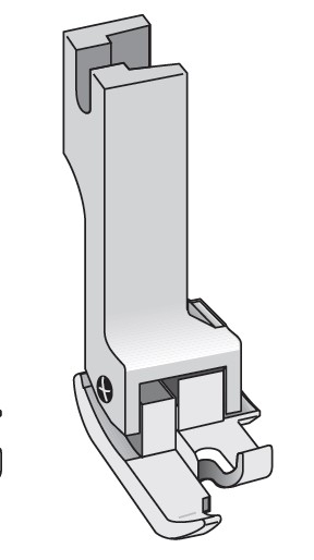 PIED COMPENSÉ POUR GUIDE BORDEUR DE 24 ET 26MM - SIMPLE