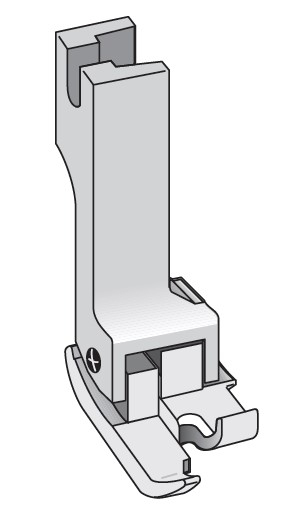 PIED COMPENSÉ POUR GUIDE BORDEUR DE 28MM - SIMPLE