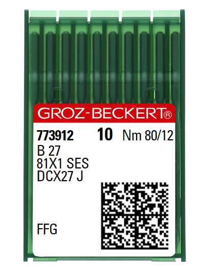 AIGUILLE MACHINE B27-FFG-N° 80-CHROME-773912