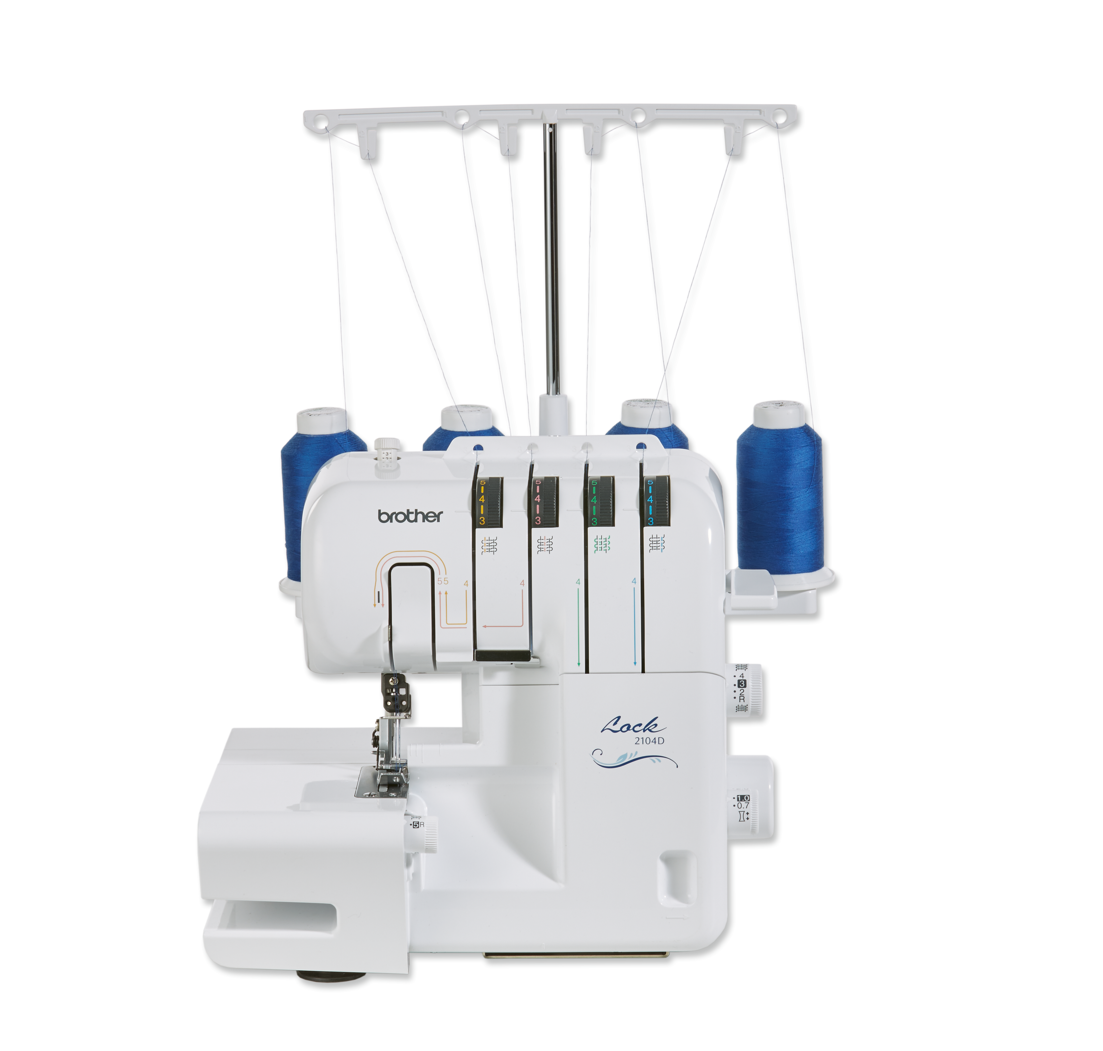 BROTHER 2104D SURJETEUSE 3/4 FILS