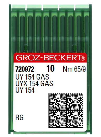 AIGUILLE MACHINE UY 154 GAS-RG-N° 65-CHROME-720972