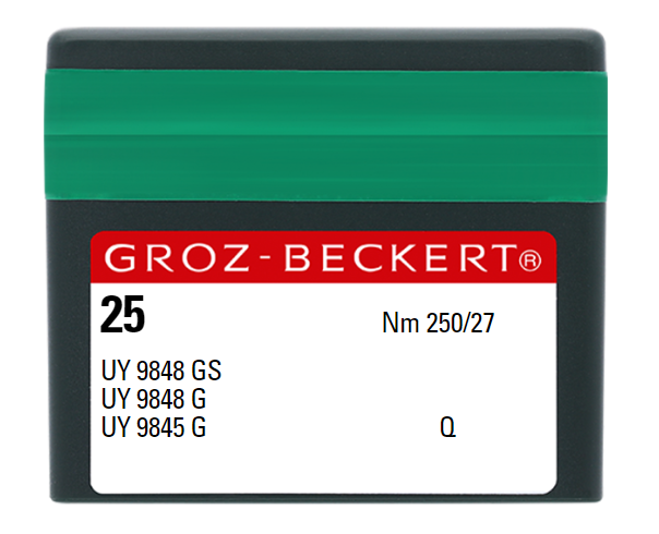 AIGUILLE MACHINE UY 9848 GS-Q-N° 250-CHROME-708652