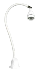 LAMPE LED C40 BLANCHE 220/12V 4.2WATTS + ETRIER