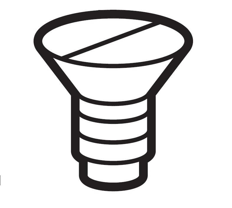 SCREW, FLAT SM4.37-40X8   [BROTHER 100032104]