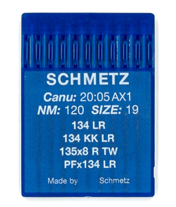 AIGUILLE MACHINE 134-LR-N° 120-CHROME (10aig)