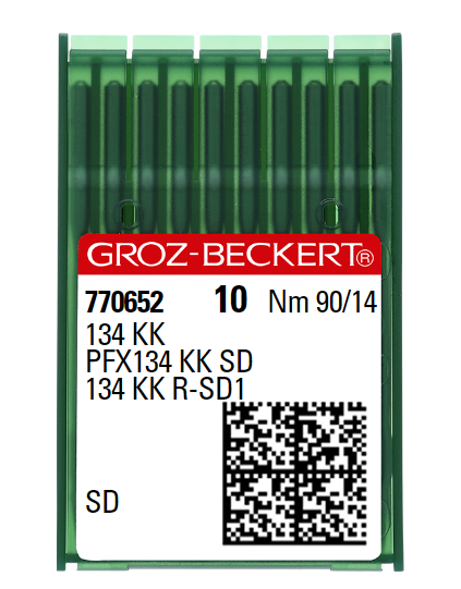 AIGUILLE MACHINE 134 KK-SD-N° 90-CHROME-770652 (10aig)