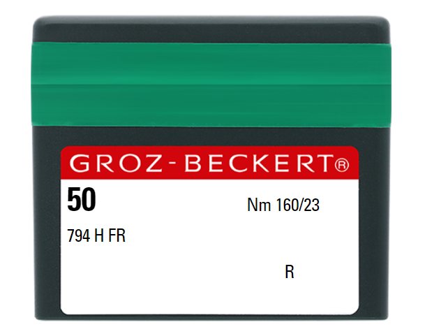 AIGUILLE MACHINE 794 H FR-R-N° 160-CHROME- (boite de 50)