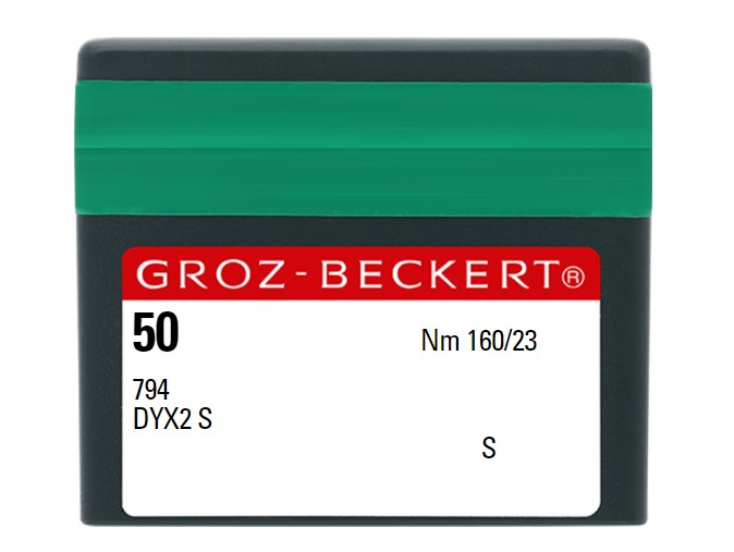 AIGUILLE MACHINE 794-S-N° 160-CHROME (boite de 50)