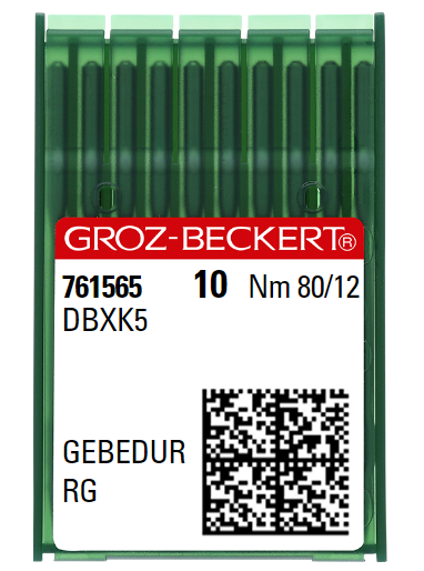 AIGUILLE MACHINE DBXK5-RG-N°80-GEBEDUR (boite de 100)