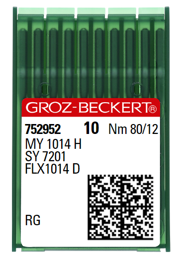 AIGUILLE MACHINE MY 1014 H-RG-N° 80-CHROME (boite de 100)