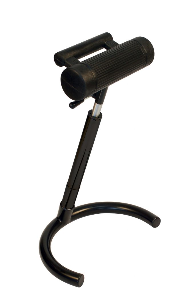 ASSIS-DEBOUT AVEC PIED ""FER A CHEVAL"""