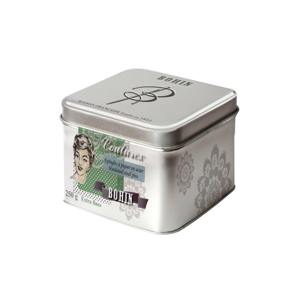 EPINGLES EXTRA FINES EC4 N°4 / BOITE 250G REF. 43312