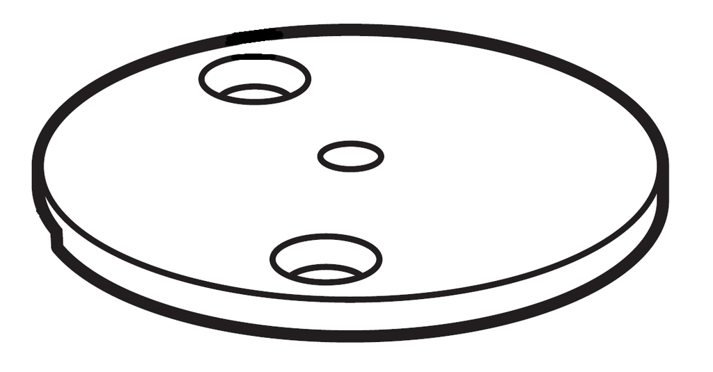 NEEDLE HOLE PLATE (2.4) FOR -05