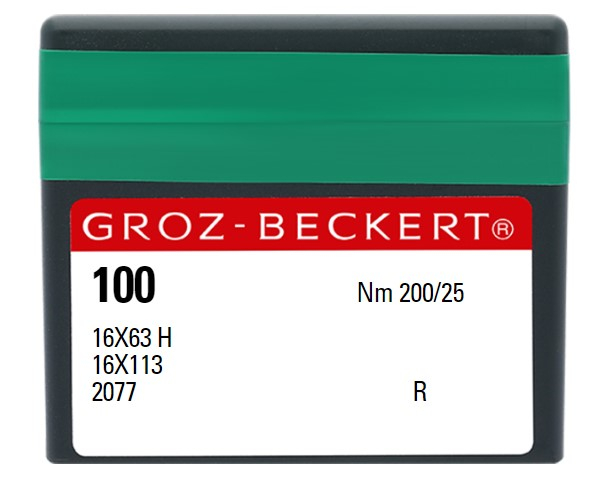 AIGUILLE MACHINE 16X63 H-R-CHROME (boite de 100)