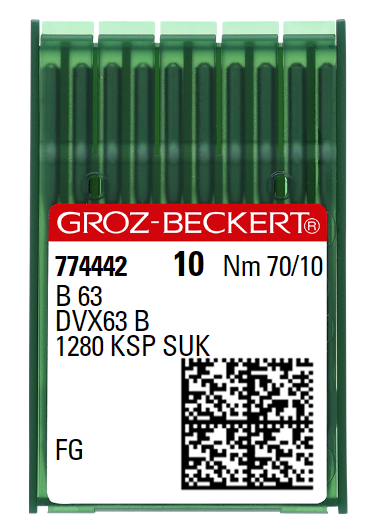 AIGUILLE MACHINE B63-FG-CHROME (boite de 100)