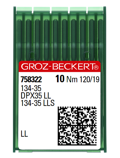 AIGUILLE MACHINE 134-35-LL-N° 120-CHROME (10aig)