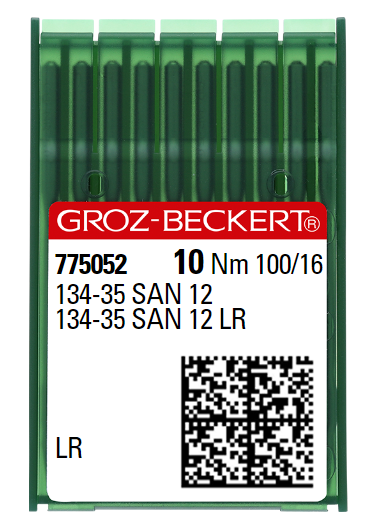 AIGUILLE MACHINE 134-35 SAN 12-LR-CHROME (boite de 100)