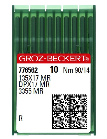 AIGUILLE MACHINE 135X17 MR-R-CHROME (boite de 100)