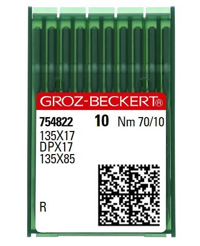 AIGUILLE MACHINE 135X17-R-CHROME (boite de 100)