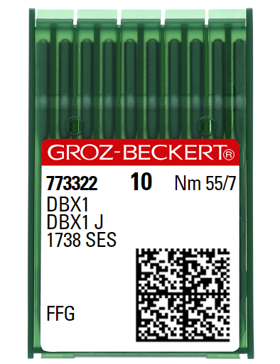 AIGUILLE MACHINE DBX1-FFG-CHROME (boite de 100)