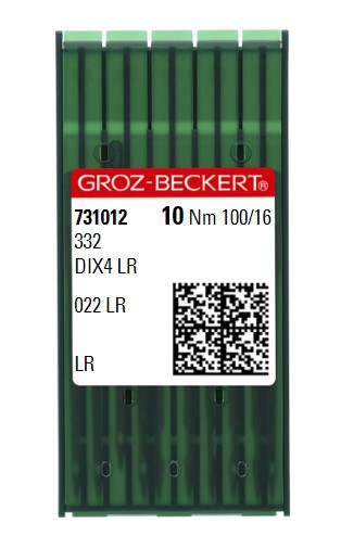 AIGUILLE MACHINE 332-LR-CHROME (10aig)