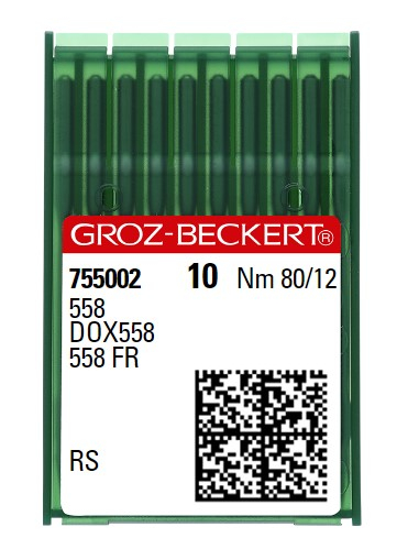 AIGUILLE MACHINE 558-RS-CHROME (boite de 100)