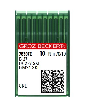 AIGUILLE MACHINE B27-SKL-CHROME (10aig)