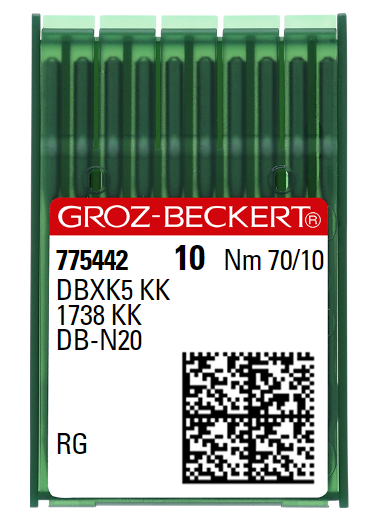 AIGUILLE MACHINE DBXK5 KK-RG-CHROME (boite de 100)