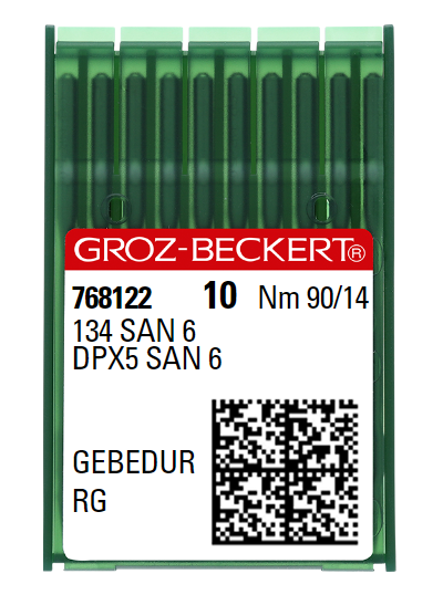 AIGUILLE MACHINE 134 SAN 6-RG-GEBEDUR (boite de 100)