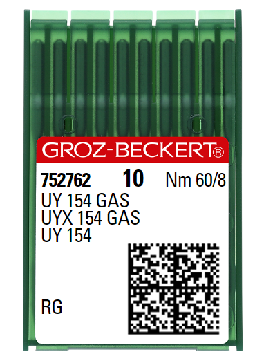 AIGUILLE MACHINE UY 154 GAS-RG-CHROME (boite de 100)