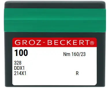 AIGUILLE MACHINE 328-R-CHROME (boite de 100) 