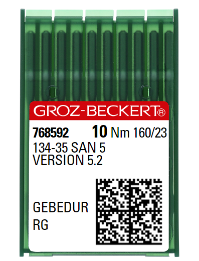 AIGUILLE MACHINE 134-35 SAN 5-RG-GEBEDUR (boite de 100)