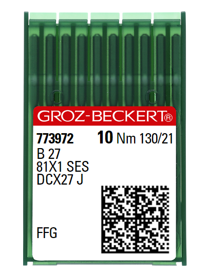 AIGUILLE MACHINE B27-FFG-CHROME (boite de 100)