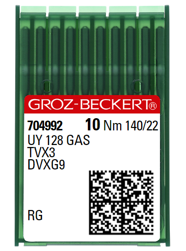 AIGUILLE MACHINE UY 128 GAS-RG-CHROME (boite de 100)