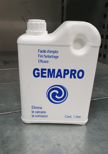 [01302] ANTITARTRE GEMAPRO (BIDON 1 LITRE)