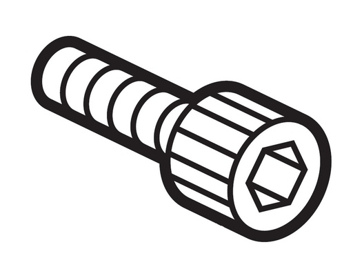 [018401236] BOLT SOCKET M4X12