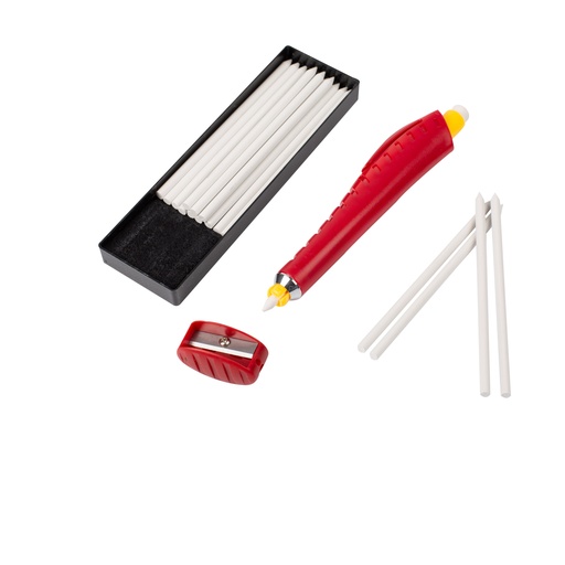 [91489] CRAIE PORTE-MINE + 16 MINES BLANCHES
