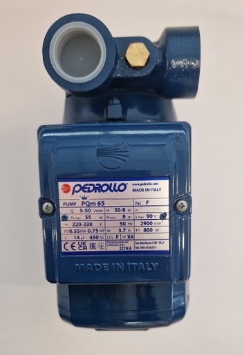 [10103] POMPE PQM 65 MONO 230V 0.5KW - COVEMAT GE 250-360
