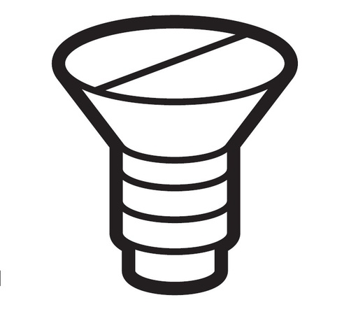 [100032104] SCREW, FLAT SM4.37-40X8   [BROTHER 100032104]