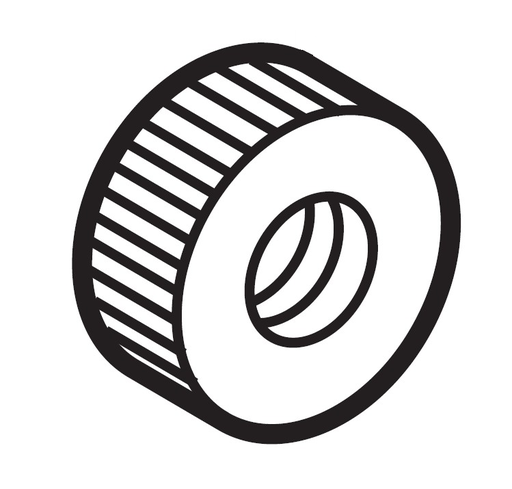 [100136001] TENSION NUT   [BROTHER 100136001]