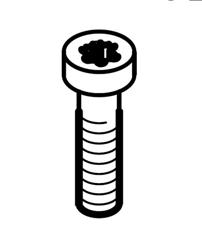 [9204 432697] VIS TETE CYLINDRI   [DURKOPP 9204 432697]