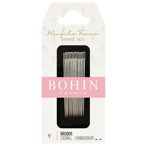 [AM0205] AIGUILLES A BRODER N°9