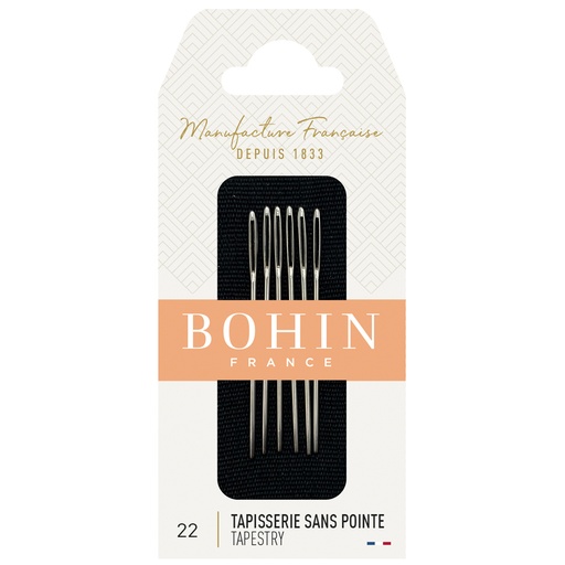 [AM0030] AIGUILLES SANS POINTE N°22