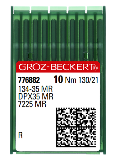 [GB13435MR5] AIGUILLE MACHINE 134-35 MR-R-N° 130-CHROME-776882 (boite de 100)