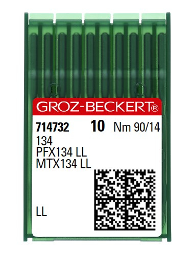 AIGUILLE MACHINE 134-LL-CHROME (boite de 100)